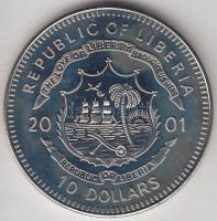 Libéria 2001. 10$ "Szabadság pillanatai - Maratoni csata" multicolor T:PP Liberia 2001. 10 Dollars "Moments of Freedom - Battle of Marathon" multicolor C:PP