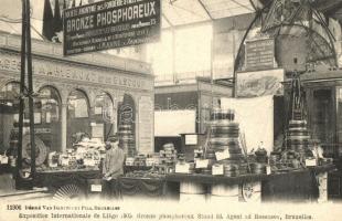 1905 Liege, Exposition Internationale; Bronze phosphoreux Stand 53 / international exposition (EB)