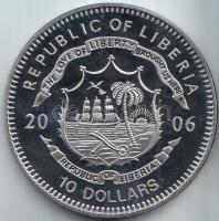 Libéria 2006. 10$ "Szabadság pillanatai - Charta 77 1977." multicolor T:PP 
Liberia 2006. ...
