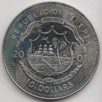 Libéria 2001. 10$ "Szabadság pillanatai - Szolzsenyicin elhagyja a Gulágot" multicolor T:PP Liberia 2001. 10 Dollars "Moments of Freedom - Solzhenitsyn leaves the Gulag" multicolor C:PP