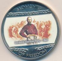 Libéria 2004. 10$ "Szabadság pillanatai-Garibaldi felszabadítja Itáliát 1860." multicolor ...