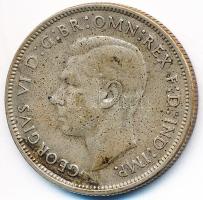 Ausztrália 1941. 1Fl Ag T:2- / Australia 1 Florin Ag T:VF