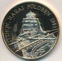 Bognár György (1944-) 1993. "Vitéz Nagybányai Horthy Miklós / Itthon hazai földben" aranyo...