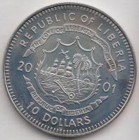 Libéria 2001. 10$ "Szabadság pillanatai - Függetlenségi nyilatkozat jóváhagyása" multicolor T:PP Liberia 2001. 10 Dollars "Moments of Freedom - Declaration of Independence" multicolor C:PP