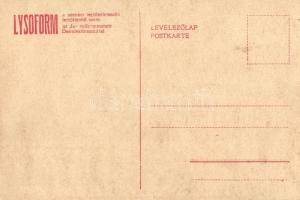 Német, osztrák és magyar sebesültek jól megférnek egymással, a Képes Újság felvételei; Lysoform rekl...