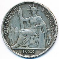 Francia Indokína 1928. 20C Ag T:2-
French Indo-China 1928. 20 Cents Ag C:VF