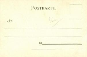 München, Karlsthor, Velten's Künstlerpostkarte No. 90 s: Heinrich Kley
