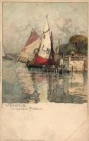 Venice, Venezia, al Giardino Pubblico / Public Garden, litho s: Manuel Wielandt (EK)