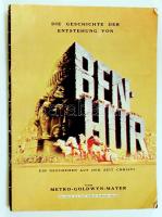 1959 Ben - Hur bemutatókiadvány , Metro- Goldwyn-Mayer + Gartenbaukino, Bécs, mozijegy