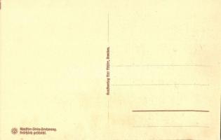 Dresden, Georgenthor mit Schlossturm, Kunstverlag Max Köhler, Künstler-Steinzeichnung