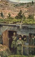 Blaue Grotte / WWI grenade-proof military telephone center (EB)