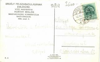 Nagyvárad, bevonulás, Horthy Miklós, Gróf Edelsheim Gyulai Ilona, Purgly Magdolna / entry of the Hun...