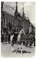 Szatmárnémeti, bevonulás; Horthy Miklós / entry of the Hungarian troops