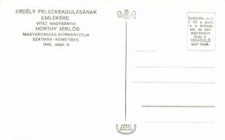 Szatmárnémeti, bevonulás; Horthy Miklós / entry of the Hungarian troops