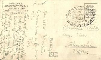 1942 Budapest, Nemzetközi Vásár 'Háborús Vásár', M. kir. hadimúzeum szovjetorosz hadizsákm...