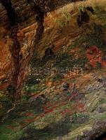 Balás Attila, Sipeki (1906-1976): Domboldal; Olaj, vászon. Jelzett 80x60 cm (egy helyen kis festékhi...