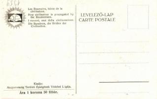 Kultúra 1919, kiadja Magyarország Területi Épségének Védelmi Ligája / irredenta, anti-Romanian propa...