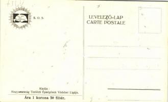 SOS, kiadja Magyarország Területi Épségének Védelmi Ligája / irredenta s: Tary