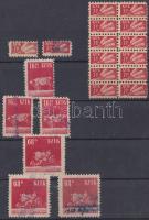 1956 20 db SzTK bélyeg összefüggéssel