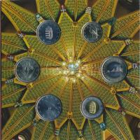 2012. 5Ft-200Ft 6db-os elsőnapi veret forgalmi sor dísztokban "Magyarország Alaptörvénye" ...