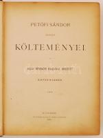 Petőfi Sándor összes költeményei. Bp., 1888, Athenaeum. Hazai művészek rajzaival díszített. Képes ki...