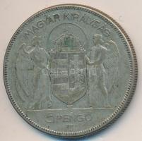 1930. 5P Ag &quot;Horthy jobbra&quot; T:3 Adamo P8