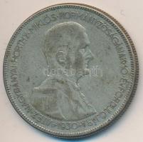 1930. 5P Ag "Horthy jobbra" T:3
Adamo P8