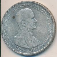 1930. 5P Ag "Horthy jobbra" T:3
Adamo P8