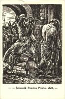 10 db RÉGI használatlan motívumlap Barsy E. szignóval; Karmelita Rendház Szegényalap javára; vallás,...