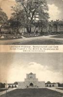 Vienna, Wien XI. Zentralfriedhof II. Tor, Leonhardt Krammers Gastwirtschaft und Cafe / guest house and cafe (EB)