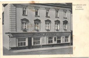 Luban, Lauban; Konditorei und Kaffee Lemberg / confectionery and cafe (EB)