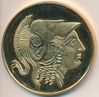 DN "Történelmi aranypénzek - Nagy Sándor Distater" aranyozott rézötvözet utánveret "C...