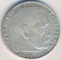 Német 3. Birodalom 1938J 2M Ag "Hindenburg" T:2,2-
German Third Reich 1938J 2 Mark Ag &quo...