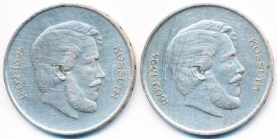 1947. 5Ft Ag "Kossuth" (2x) T:2-
Adamo F8.1