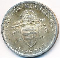 1938. 5P Ag &quot;Szent István&quot; T:2 Adamo P8.1