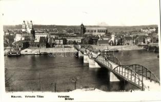 Kaunas, Vytauto Tiltas / bridge, steamships