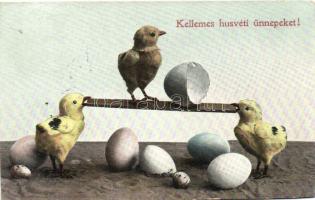 Easter, chicken with eggs (EK)