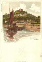 1898 Blankenese (Hamburg) strand, Serie III Hamburg u. Benachbarte No. 60-85. litho s: Biese (fa)