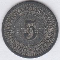 DN "Diósgyőri Fogyasztási Szövetkezet / 5 Tej- és Kávémérés" fém zseton (19mm) T:2-