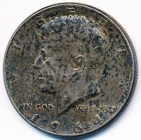 Amerikai Egyesült Államok 1964. 1/2$ Ag "Kennedy" T:2,2- patina
USA 1964. 1/2 Dollar Ag &q...
