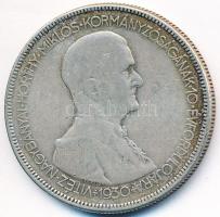 1930. 5P Ag "Horthy jobbra" T:3
Adamo P8