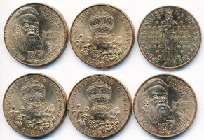 Franciaország 1983-1984. 10Fr (6x) több klf emlékkiadás T:2
France 1983-1984. 10 Francs (6x) more di...