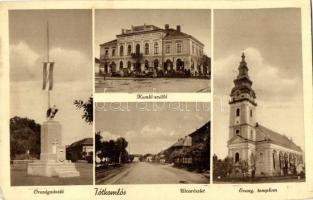 Tótkomlós - 2 db régi képeslap / 2 old postcards