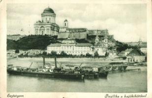 Esztergom, bazilika, hajókikötő (EK)