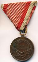 1914. "Ferenc József Bronz Vitézségi Érem", "Der Tapferkeit" Br kitüntetés mells...