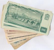 Csehszlovákia 1953-1988. 1K-100K 30db vegyes bankjegy T:vegyes
Czechoslovakia 1953-1988. 1 Koruna - ...