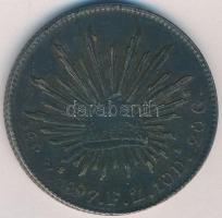 Mexikó / Zacatecas 1897Zs FZ 8R Ag T:2-,3 patina
Mexico / Zacatecas 1897Zs FZ 8 Reales C:aVF patina
...