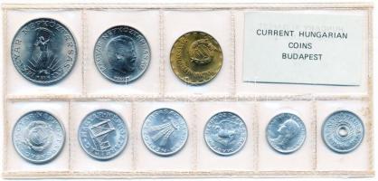 1981. 2f-10Ft 9db klf érmés forgalmi sor fóliatokban T:1