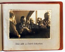 cca. 1930 József Ferenc főherceg látogatása Sulyánbokorban és környékén szép, bőr albumban