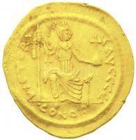 Bizánci Birodalom / II. Justinus 565-578. Solidus Au (4.44g) T:2 
Byzantine Empire / Justin II 565-5...